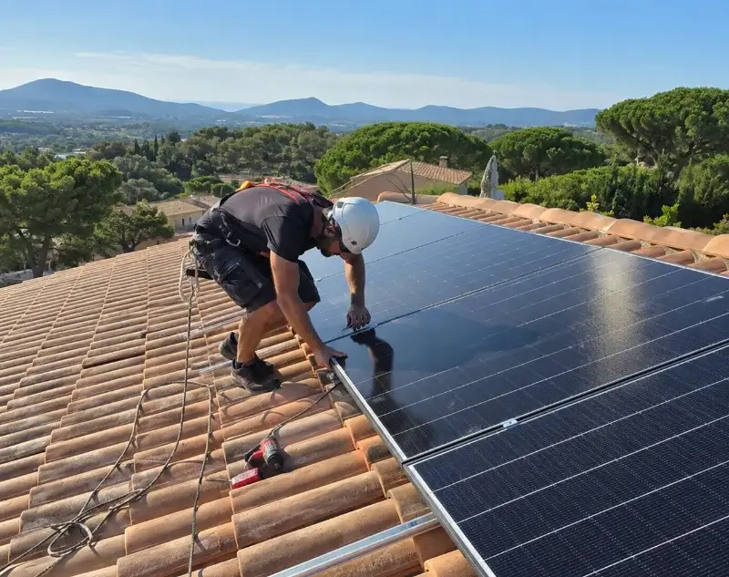 Installateur panneaux solaires Serviès-en-Val — pose photovoltaïque sur toiture