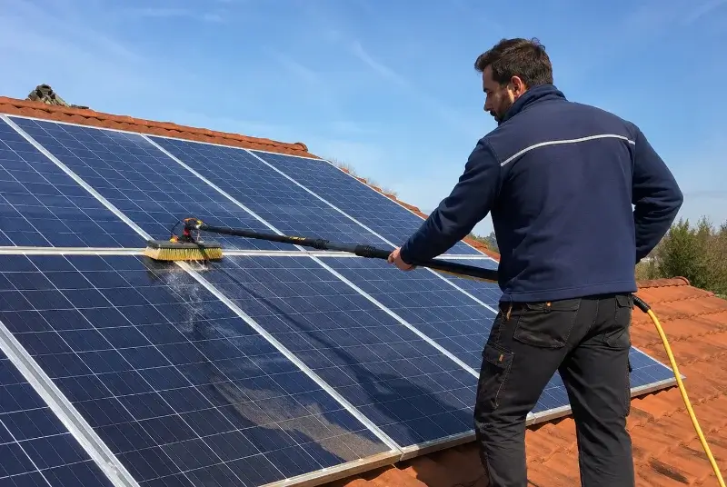 Nettoyage et entretien de panneaux solaires à Serviès-en-Val